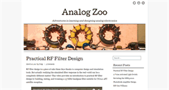 Desktop Screenshot of analogzoo.com